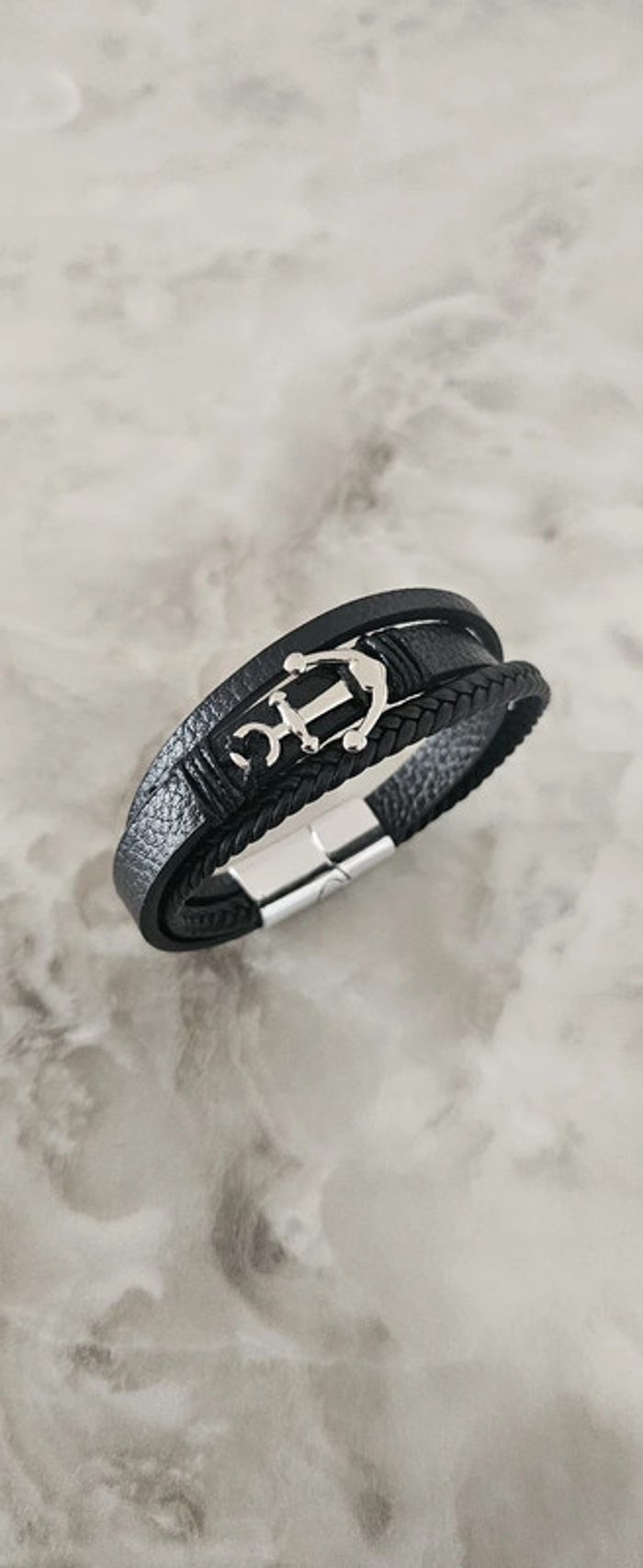 Bracelet en cuir pour homme