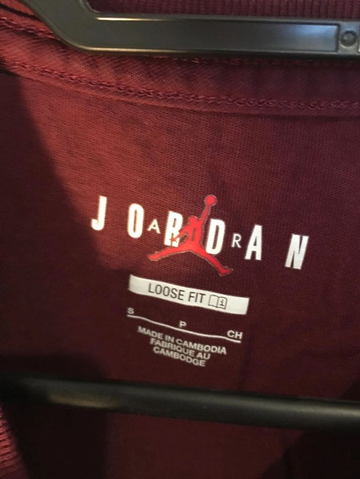T-shirt bordeaux - photo numéro 2