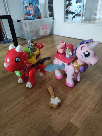 William le dragon et mélodie la licorne