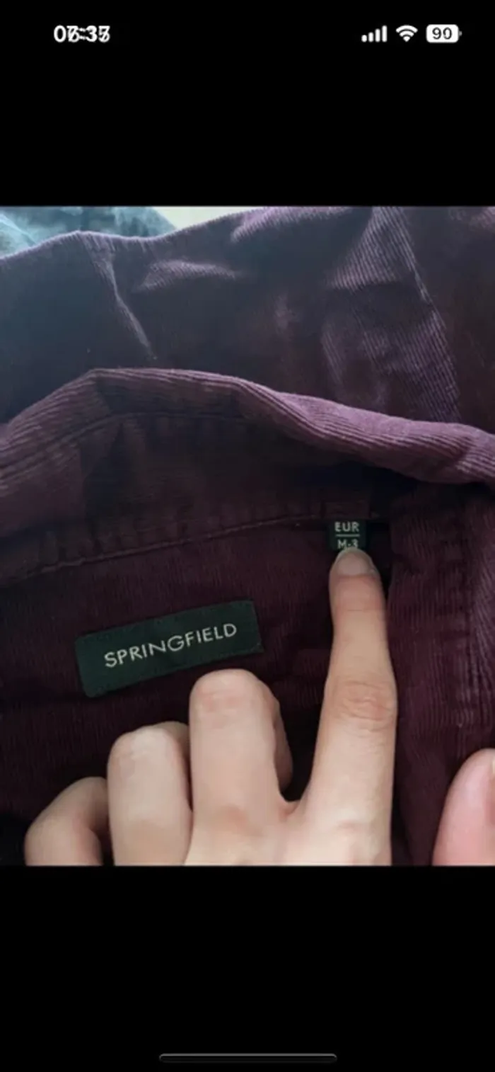 Chemises Unies Springfield taille M - photo numéro 4