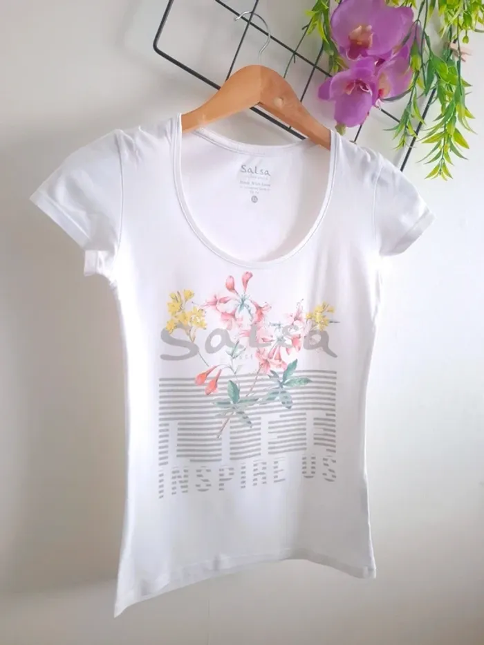 T-shirt Salsa / Taille XS - photo numéro 3