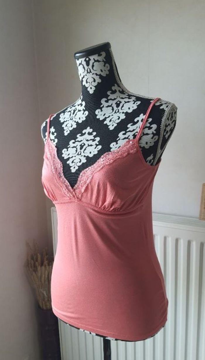 Débardeur La Redoute, orange/corail, taille: 38/40