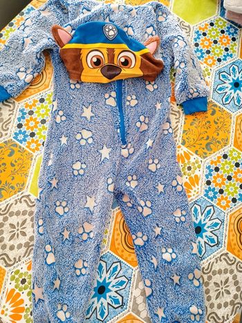 Combinaison Pat patrouille 3 ans