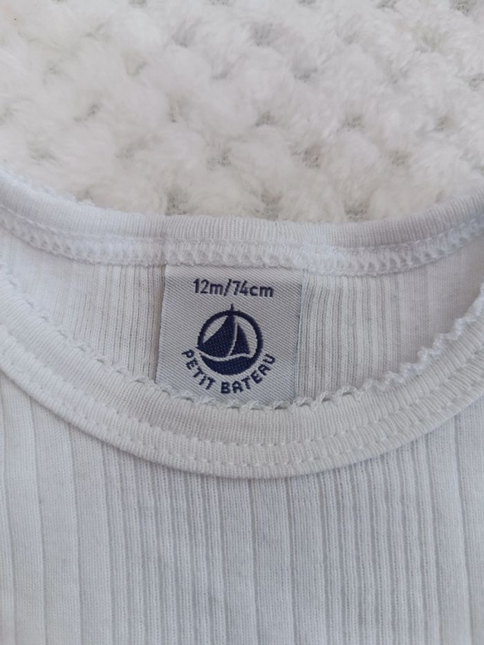 🔸Body manches courtes Petit Bateau – 12 mois 🔸 - photo numéro 2