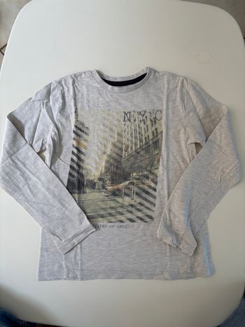 TEE shirt manches longues New York Kiabi 10ans