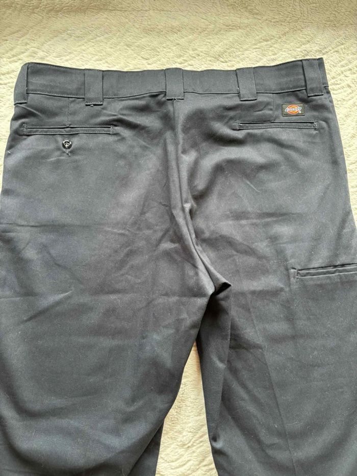 Pantalon Dickies Flex Regular straight – Coupe droite bleu marine léger taille 52/54 2XL/3XL - photo numéro 15