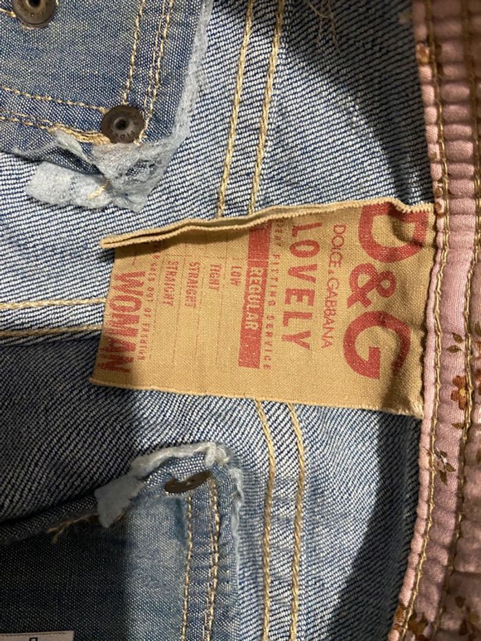 Short dolce & gabanna jean fendu 36 - photo numéro 8