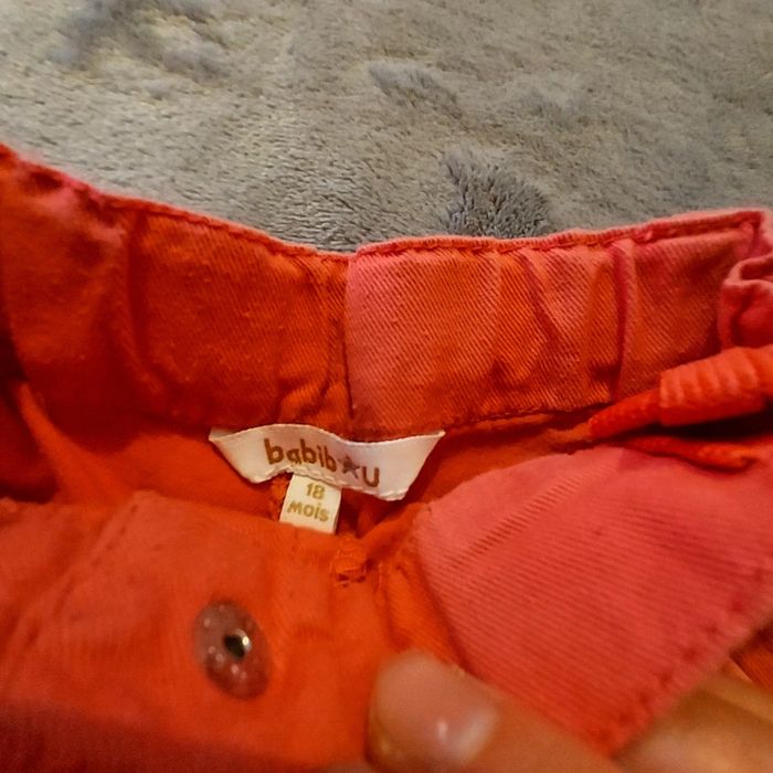 Lot 2 pantalons fille 18 mois - photo numéro 6