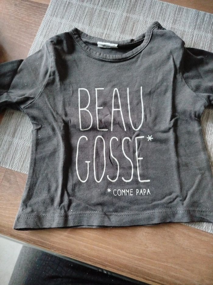 Vends tee shirt manche longue 3 mois