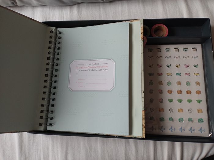 Coffret scrapbooking Album de voyage a personnaliser - photo numéro 3