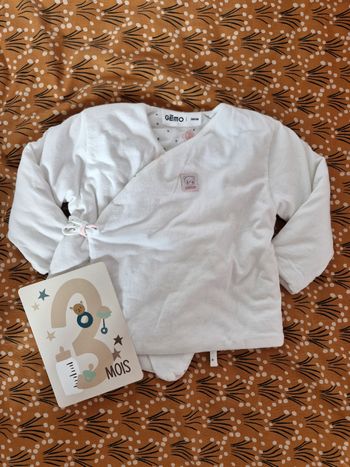 Gilet chaud Gémo bébé fille