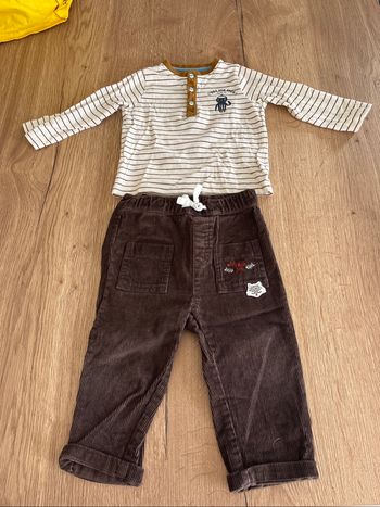 Ensemble bébé 18 mois