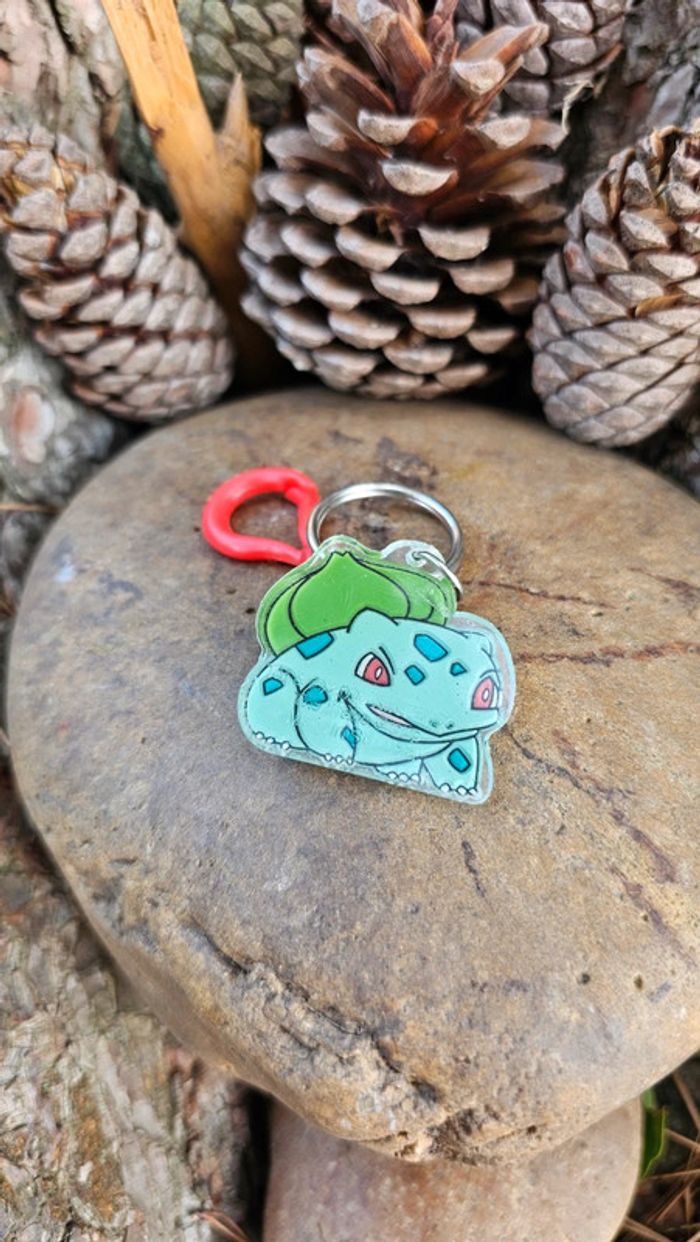 Super figurine Pokemon Nintendo porte clé Bulbizarre - photo numéro 3