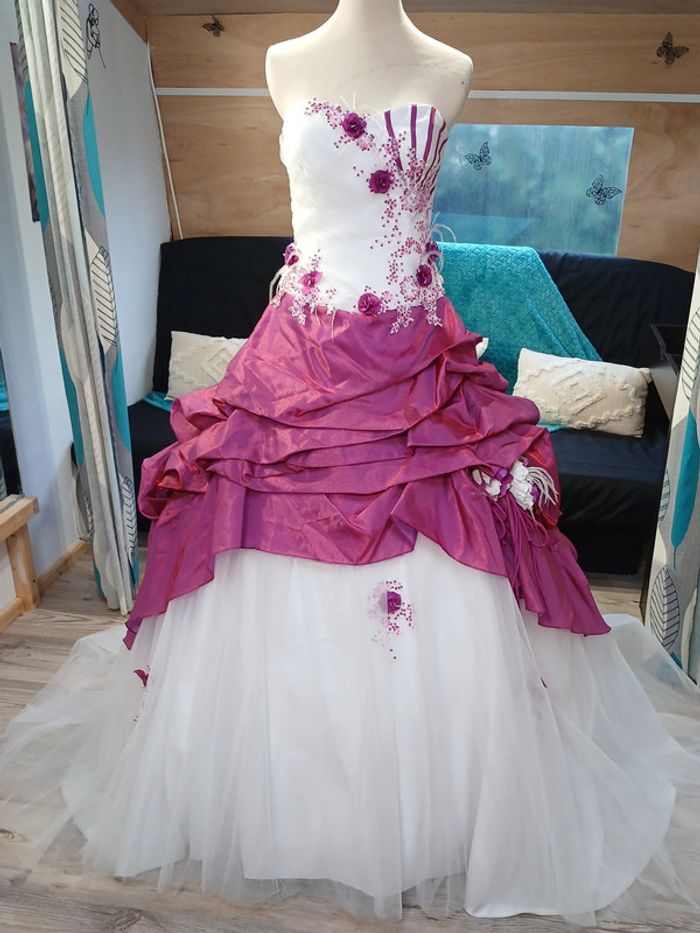 robe de mariée taille 34/36 - photo numéro 7