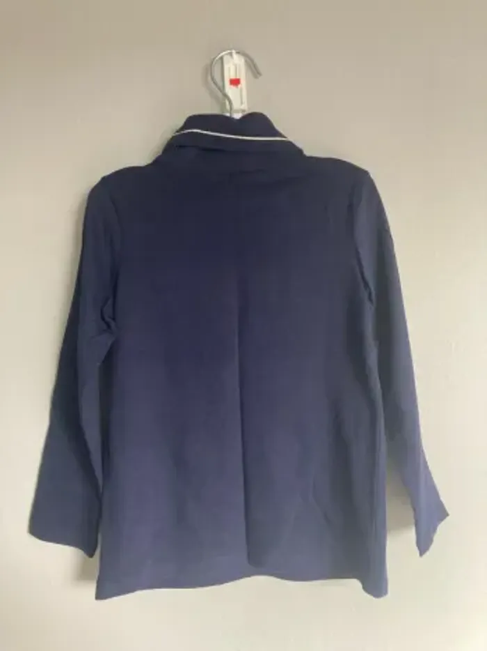 T-shirt manches longues Sergent Major fille 5 ans bleu marine neuf - photo numéro 4