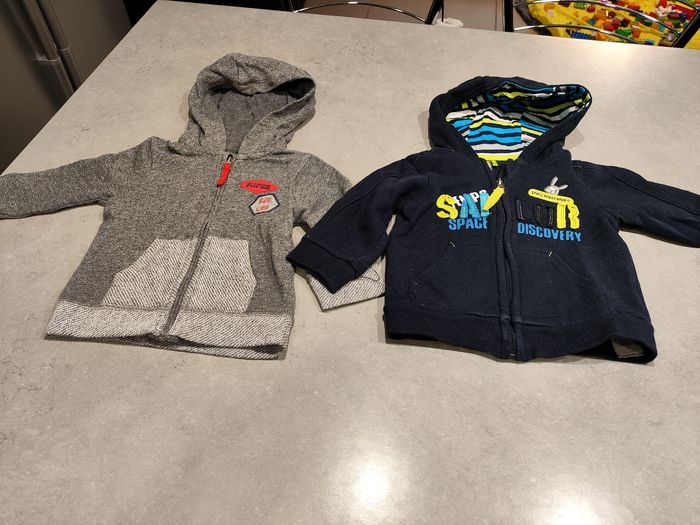 Lot de 2 gilets Orchestra – Taille 6 mois – Bon état