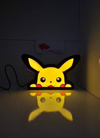 Lampe pokemon pikachu led lumineuse neuve