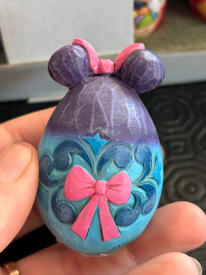 Figurine disney traditions oeuf minnie - photo numéro 2