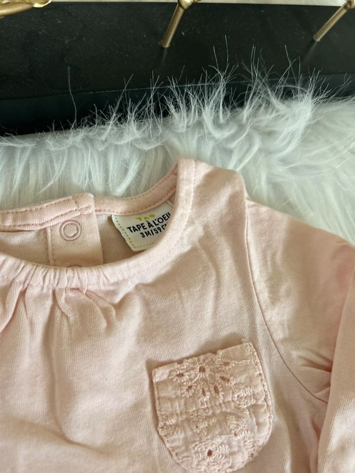 Jolie ensemble de chez tape à l’œil 🥰 taille 3 mois - photo numéro 2