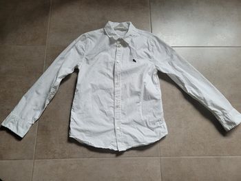 Chemise h&m manche longue blanche 7 ans 8 ans