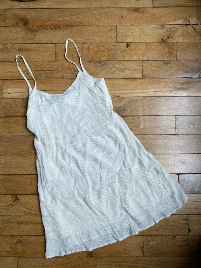 Mini robe crème H&M