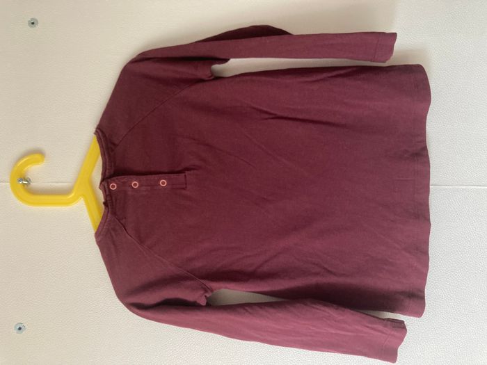 Tee-shirt imprimé manches longues taille 4 ans - photo numéro 3