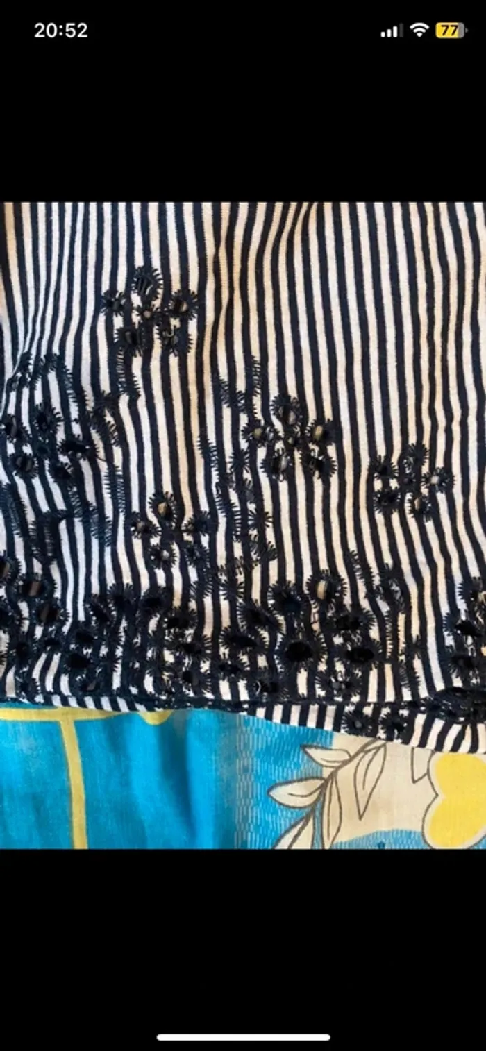 Haut broderie anglaise - photo numéro 3