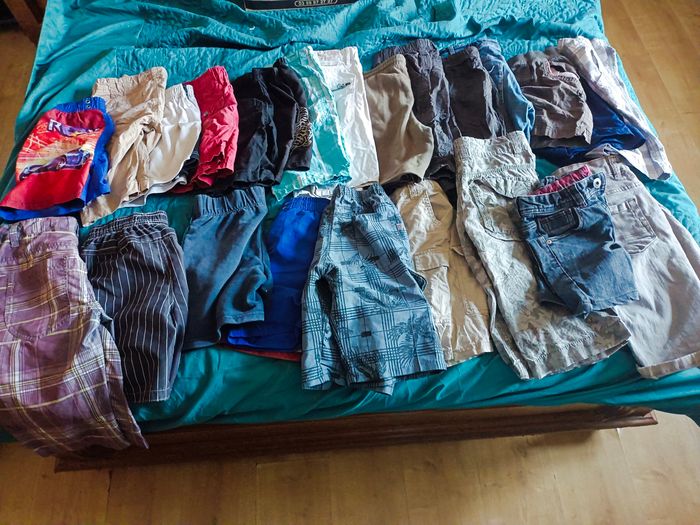Lot de 24 short de 6 à 8 ans garçon
