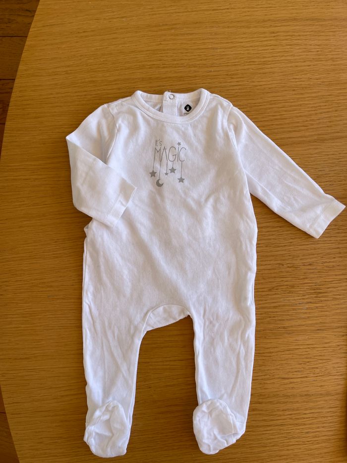 Lot 2 pyjamas 3 mois Grain de blé Z - photo numéro 2