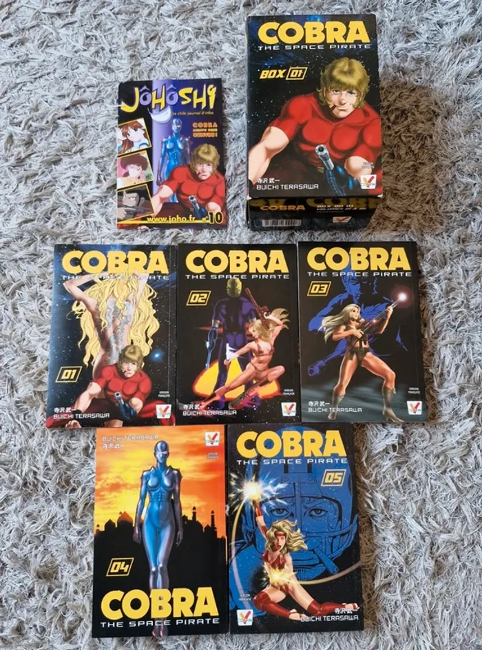 Coffret Manga Box 1 Cobra The Space Pirate