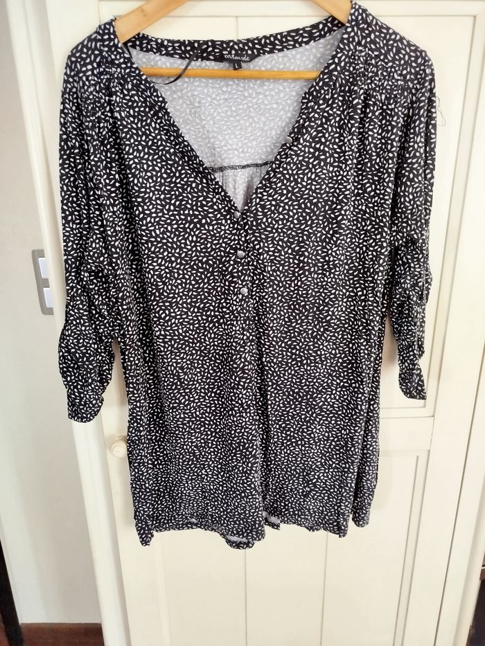 Tunique noir et blanche