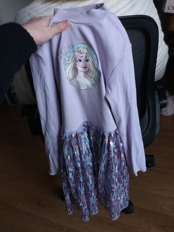 Robe 👗 fille reine des neige