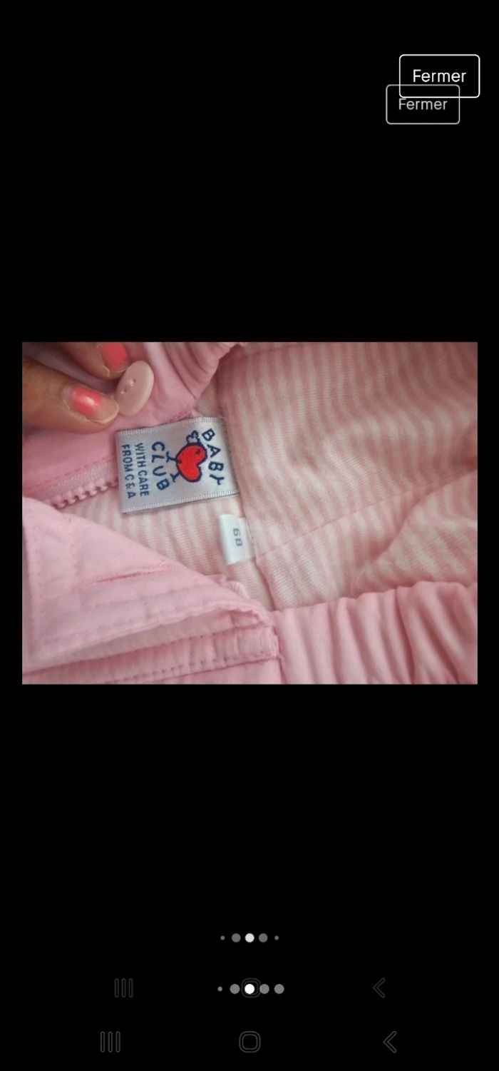 Lot manteau combi fille - photo numéro 5