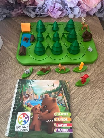 Parc ours en forêt 