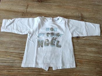 Haut manches longues mon premier Noël