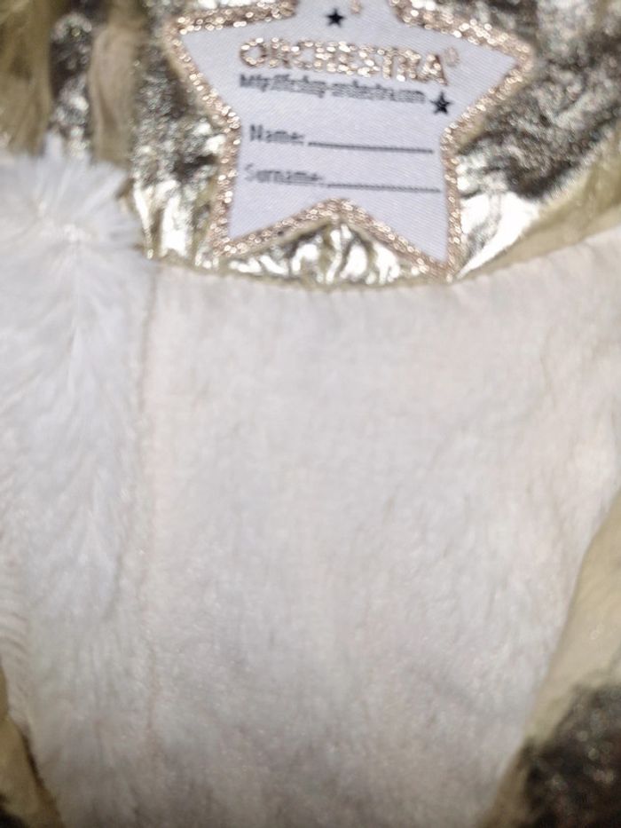 Perfecto métallisé à rivets dorés et poches zippées - photo numéro 7