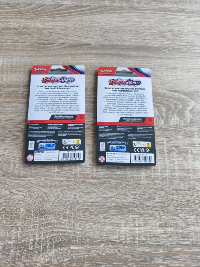 Lot de 2 boosters EV01 - photo numéro 2