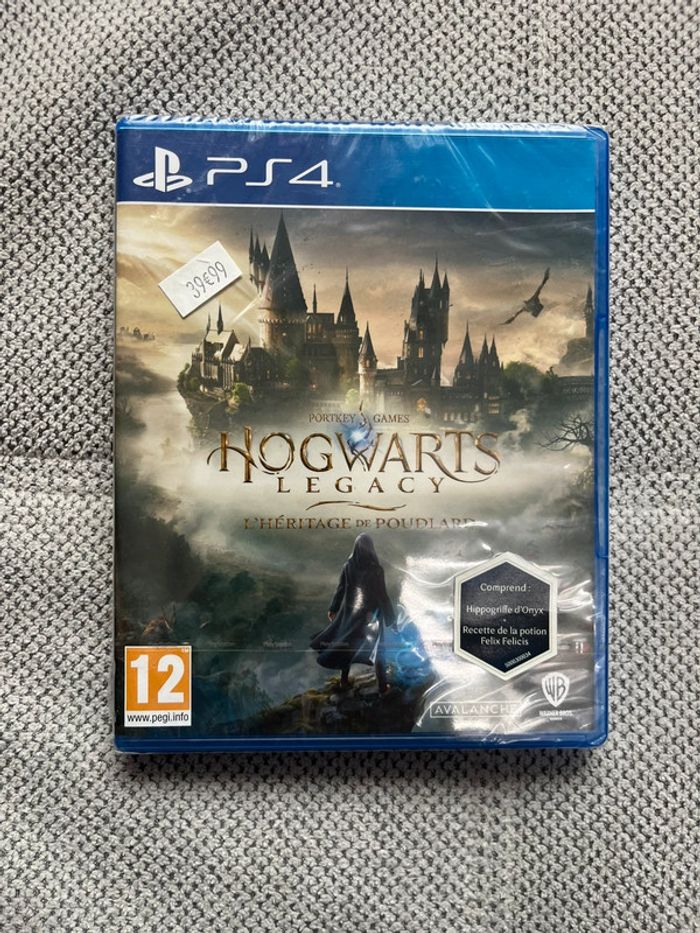Jeu ps4 Harry potter Hogwarts Legacy neuf