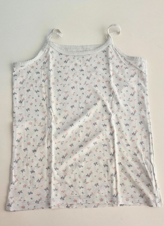 2 chemises de corps fines bretelles 8/10A - photo numéro 4