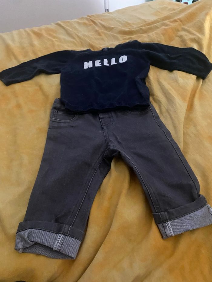 Vêtements bébé garçon taille 9 mois - photo numéro 2