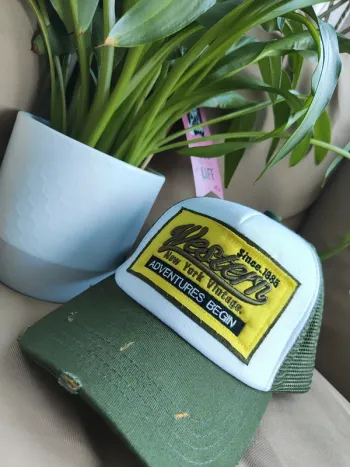 Casquette Trucker Western verte