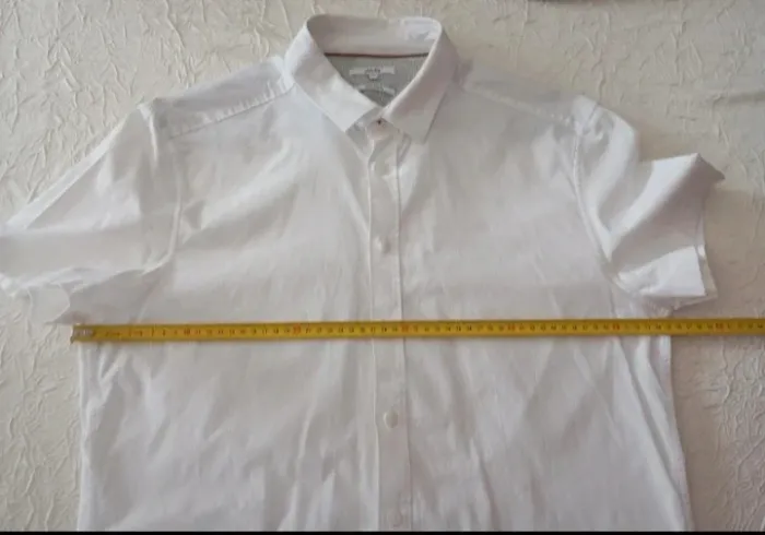 Chemise blanche unie homme jules XL - photo numéro 4