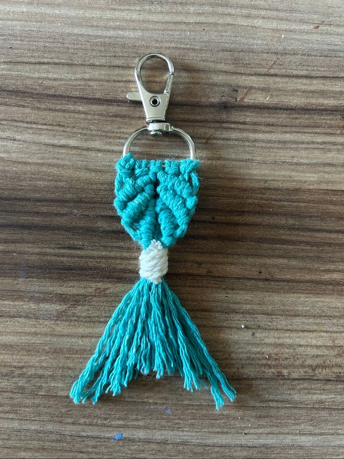 Porte clef macramé - photo numéro 3