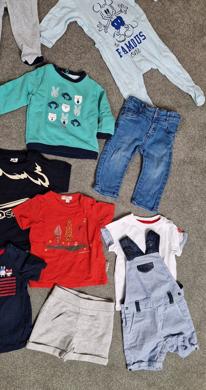 Lot vêtements bébé garçon 9 mois - photo numéro 4