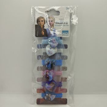 LA REINE DES NEIGES 2 - Pack 6 élastiques pour cheveux