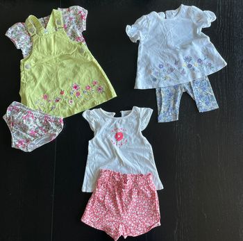 Lot 3 ensembles d’été de 12 mois