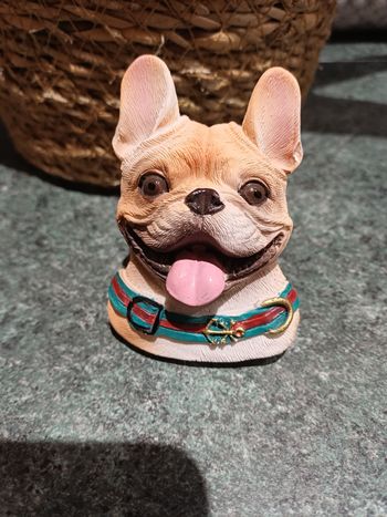 Decoration bouledogue 8 cm