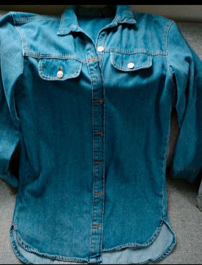 Chemise en jean longue Kiabi 36