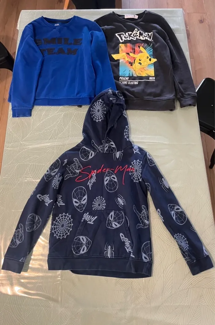 Lot pulls garçon 12 ans