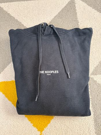 Sweat à capuche The Kooples | Bleu marine | Taille M